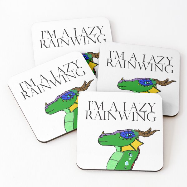 Item preview, I'm a Lazy Rainwing designed and sold by Sparkalfox.
