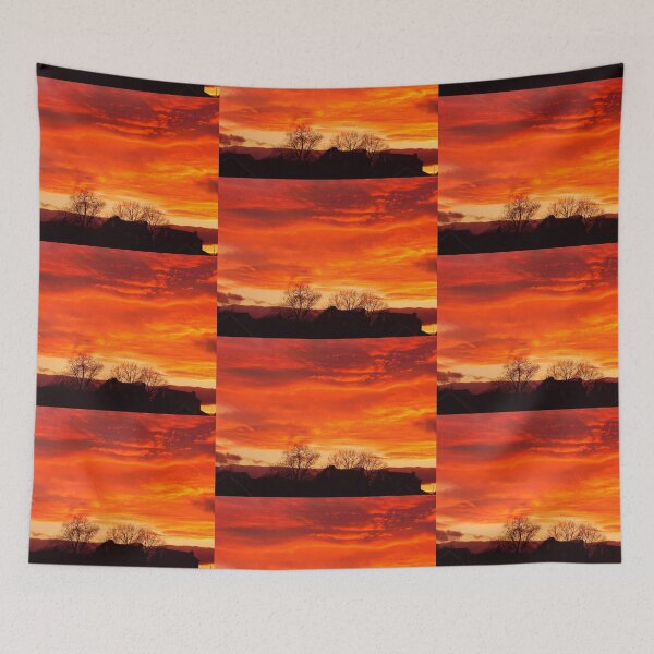 Artikelvorschau, Polierter Sonnenuntergang Yorkshire-Himmel entworfen und verkauft von LauraLovesRobin.