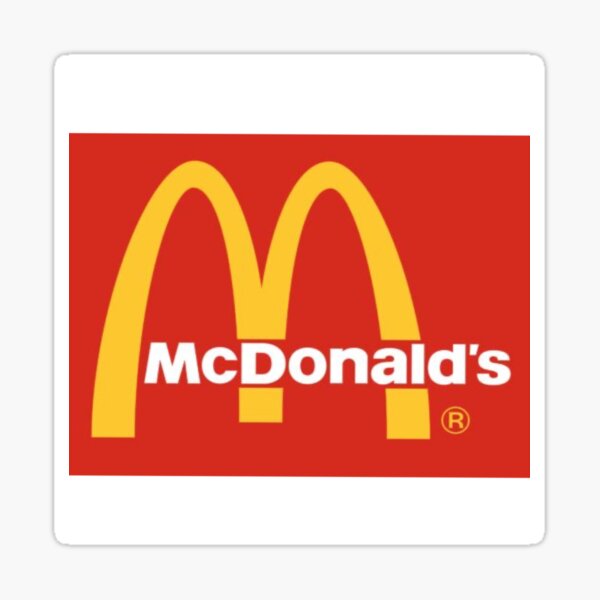 McDonald’s logo Sticker