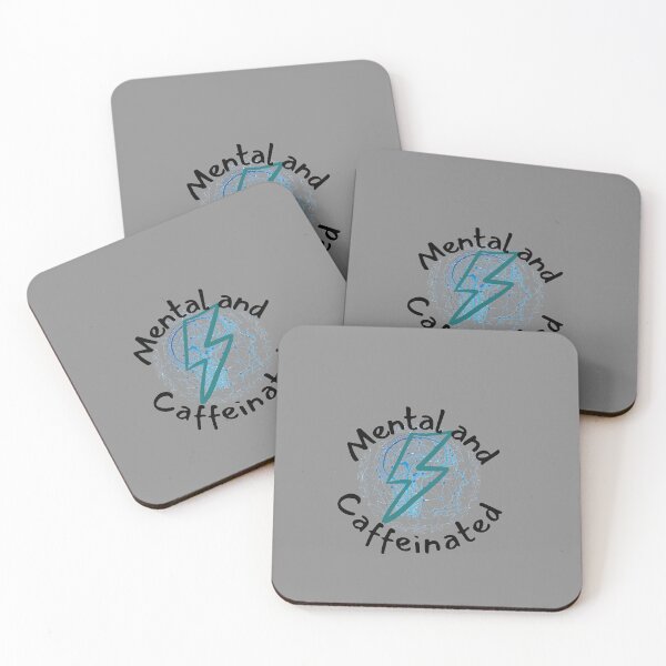 Item preview, Mental and caffeinated lightning and network brain  designed and sold by system51.