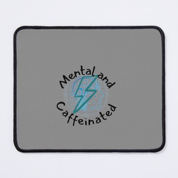 Item preview, Mental and caffeinated lightning and network brain designed and sold by system51.