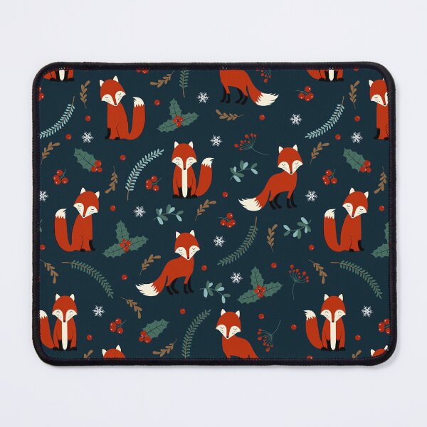 Item preview, Christmas Winter Fox and Holly designed and sold by jannta.