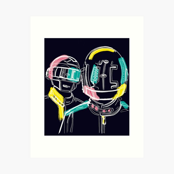 Daft Punk Lámina artística