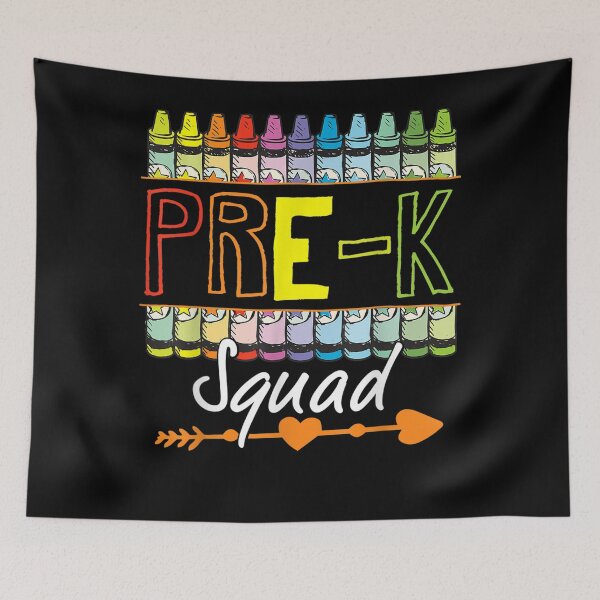 Item preview, Hello Pre-K Squad Teacher Student Team Back To School designed and sold by ElizabethxJime.