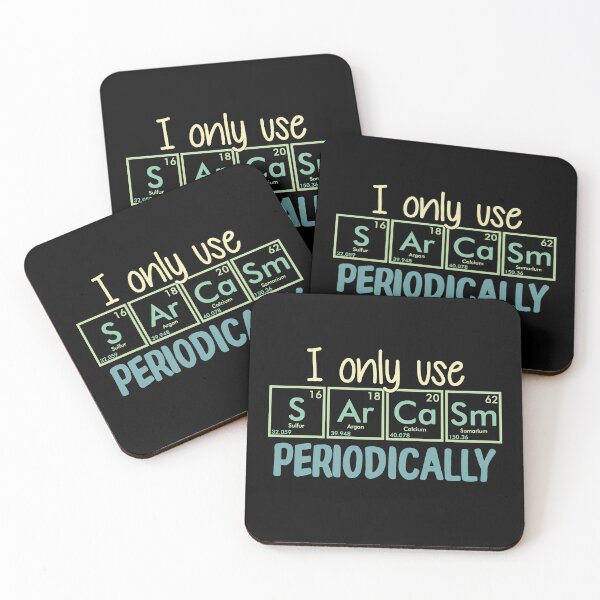 Item preview, I Use Sarcasm Periodically Funny Sarcastic Quote designed and sold by ThisIsMugLife.