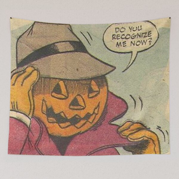 Item preview, Jack O lantern Man Vintage Comic Strip designed and sold by HudsonMcKenna.
