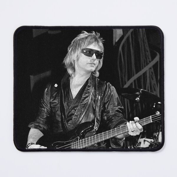 Item preview, Benjamin Orr - The Cars - BW Photograph designed and sold by ConcertImages.