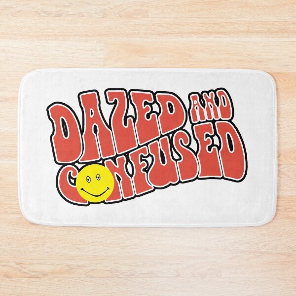 Item preview, red dazed with yellow smile face designed and sold by siomaymrza.