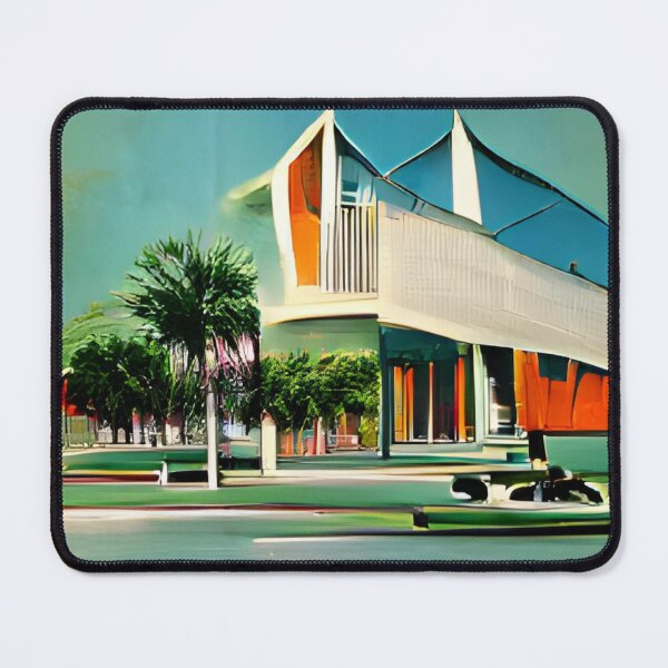 Item preview, St.Pete mid-century rainbow original art designed and sold by Surrealarts727.