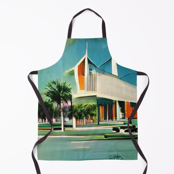 Item preview, St.Pete mid-century rainbow original art designed and sold by Surrealarts727.