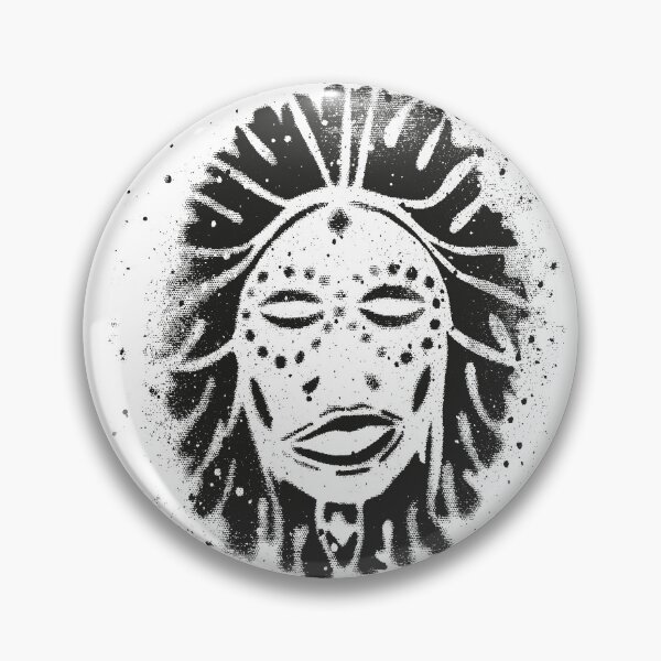 Item preview, Primal death mask in black designed and sold by Anomalypark.