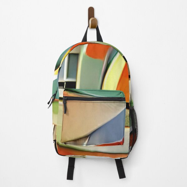 Item preview, St.Pete mid-century rainbow original art designed and sold by Surrealarts727.