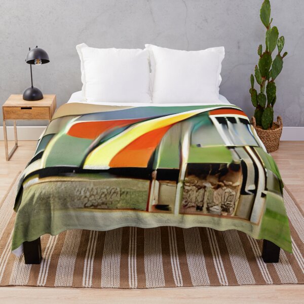 Item preview, St.Pete mid-century rainbow original art designed and sold by Surrealarts727.