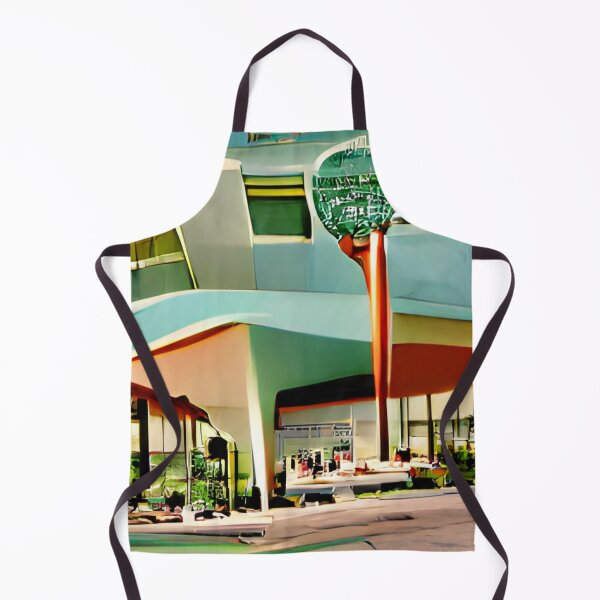 Item preview, St.Pete mid-century rainbow original art designed and sold by Surrealarts727.