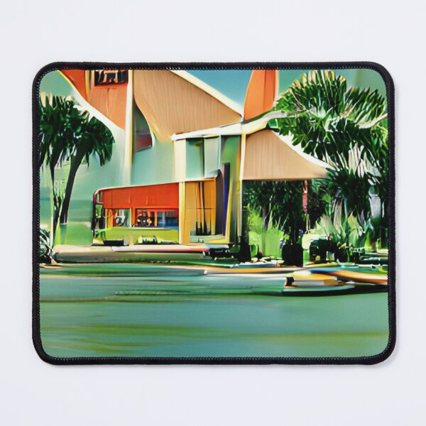Item preview, St.Pete mid-century rainbow original art designed and sold by Surrealarts727.