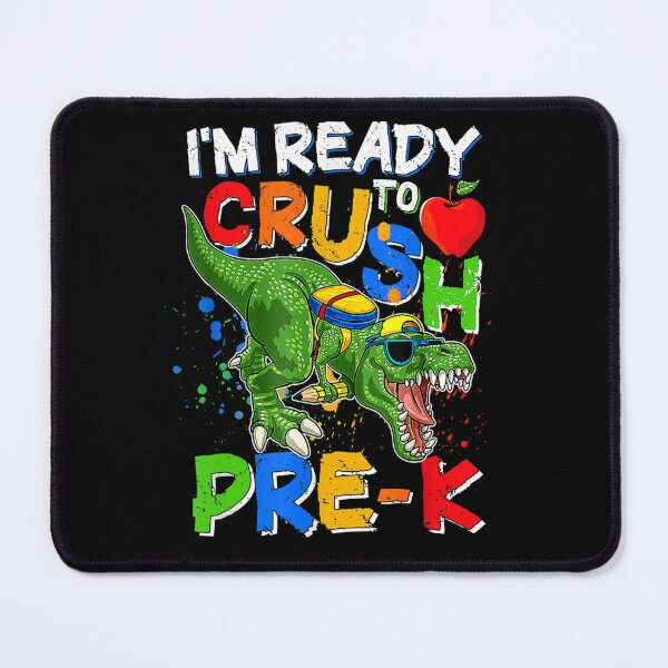 Item preview, I'm Ready To Crush Pre-K T Rex Dino Holding Pencil  designed and sold by ElizabethxJime.