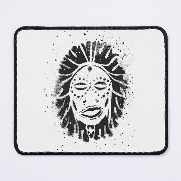 Item preview, Primal death mask in black designed and sold by Anomalypark.