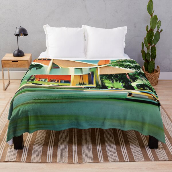Item preview, St.Pete mid-century rainbow original art designed and sold by Surrealarts727.