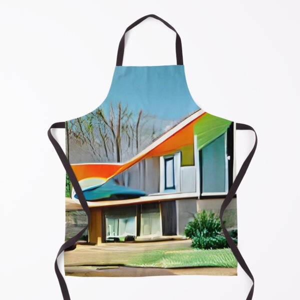 Item preview, St.Pete mid-century rainbow original art designed and sold by Surrealarts727.