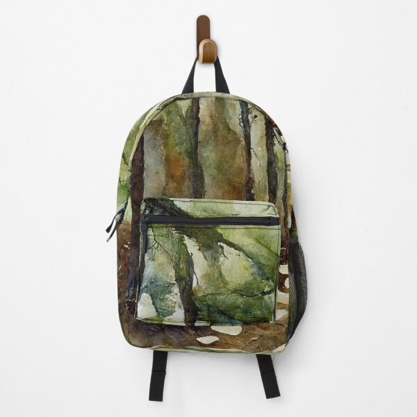 Item preview, Watercolor Trees and Path Through the Forest designed and sold by AstroGenerative.