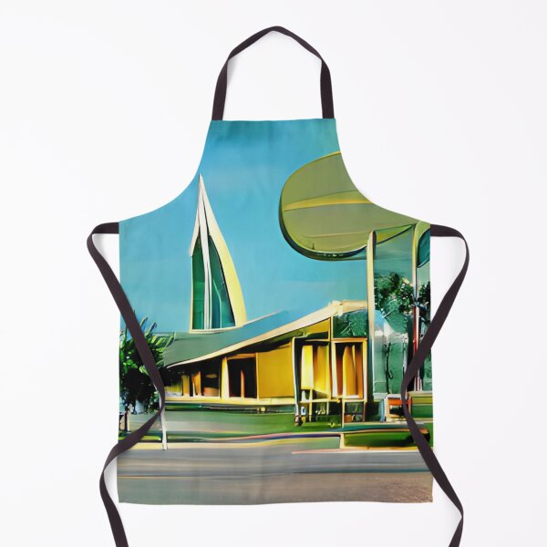 Item preview, St.Pete mid-century rainbow original art designed and sold by Surrealarts727.