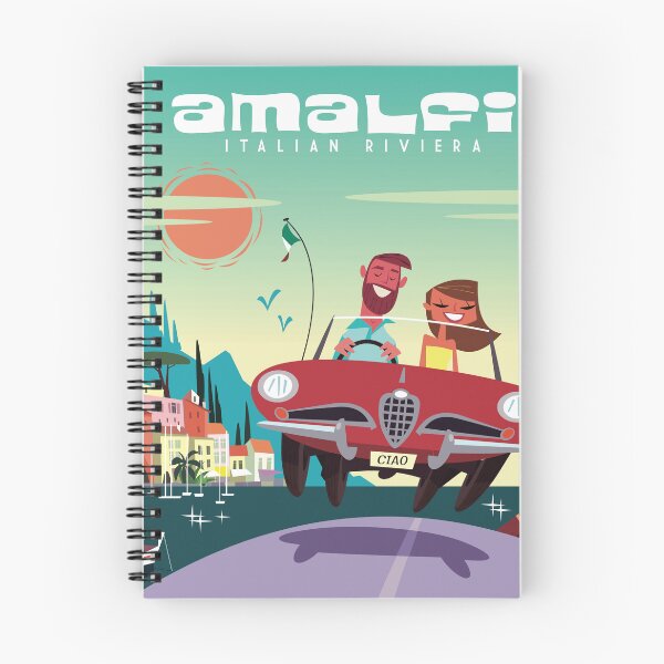 Item preview, Amalfi Coast poster designed and sold by Gary Godel.