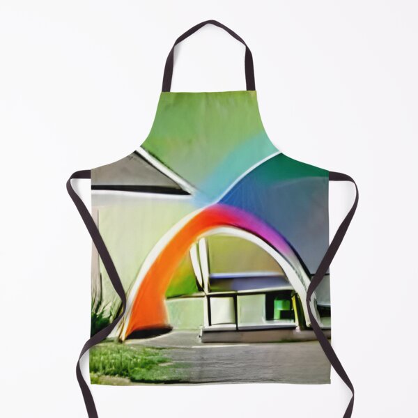 Item preview, St.Pete mid-century rainbow original art designed and sold by Surrealarts727.