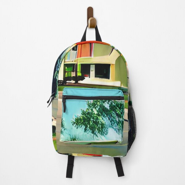 Item preview, St.Pete mid-century rainbow original art designed and sold by Surrealarts727.