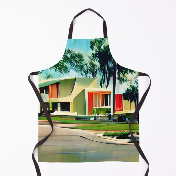 Item preview, St.Pete mid-century rainbow original art designed and sold by Surrealarts727.