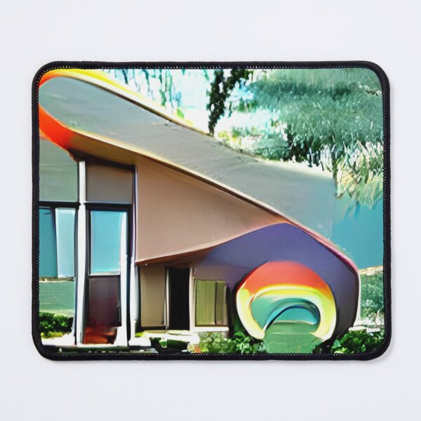 Item preview, St.Pete mid-century rainbow original art designed and sold by Surrealarts727.