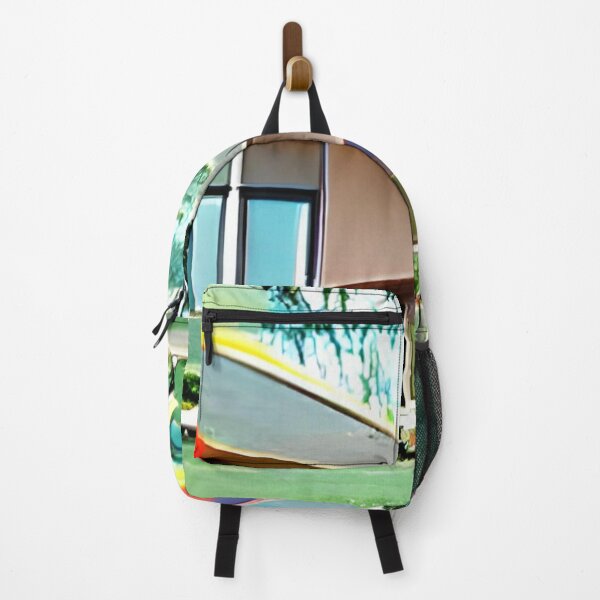 Item preview, St.Pete mid-century rainbow original art designed and sold by Surrealarts727.