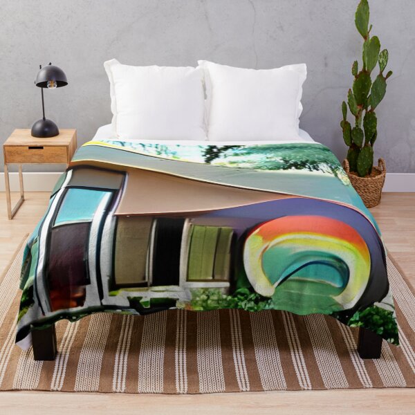 Item preview, St.Pete mid-century rainbow original art designed and sold by Surrealarts727.