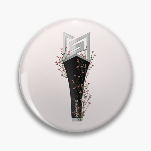 Item preview, SUPERM Floral Lightstick kpop  designed and sold by Raquel Maia.