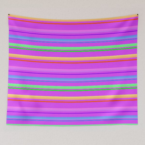 Item preview, Bright lavender striped | lilac stripes designed and sold by lausn.