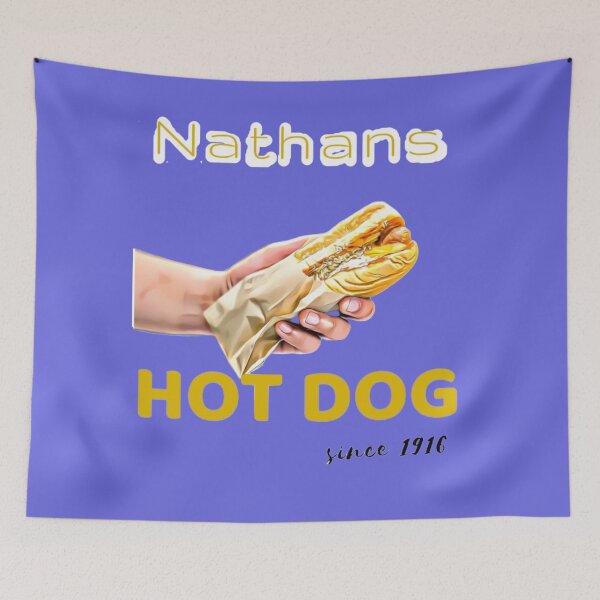 Item preview, nathans hot dog designed and sold by byrne-ma.