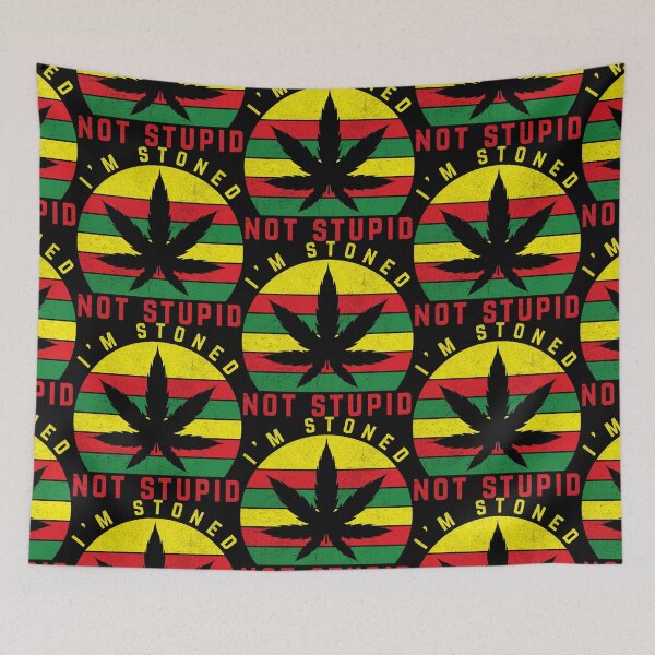Item preview, I'm Stoned Not Stupid designed and sold by Lezbo1986.
