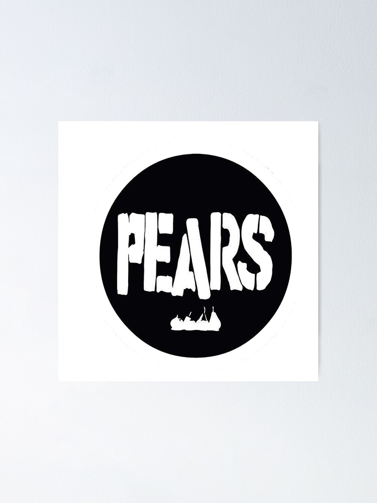 " pears band logo" Poster for Sale by Ediboloo Redbubble