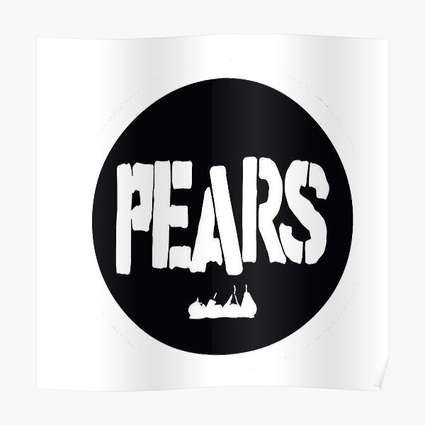 " pears band logo" Poster for Sale by Ediboloo Redbubble