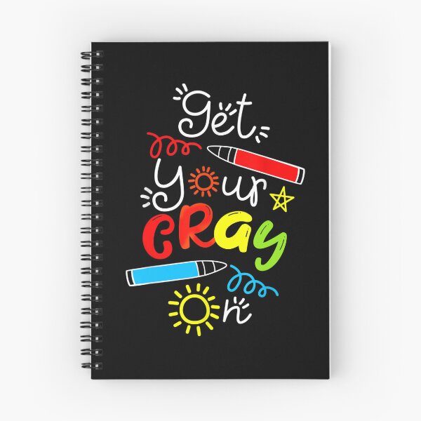 Item preview, Kids Get Your Cray On First Day Of School Dabbing Crayon designed and sold by ElizabethxJime.
