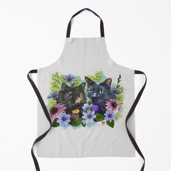 Item preview, Black Cats among Wild Flowers designed and sold by Elvenwings.