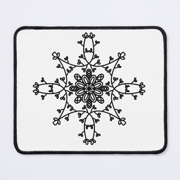 Item preview, Black flower , tattoo flower designed and sold by Fahlongward.
