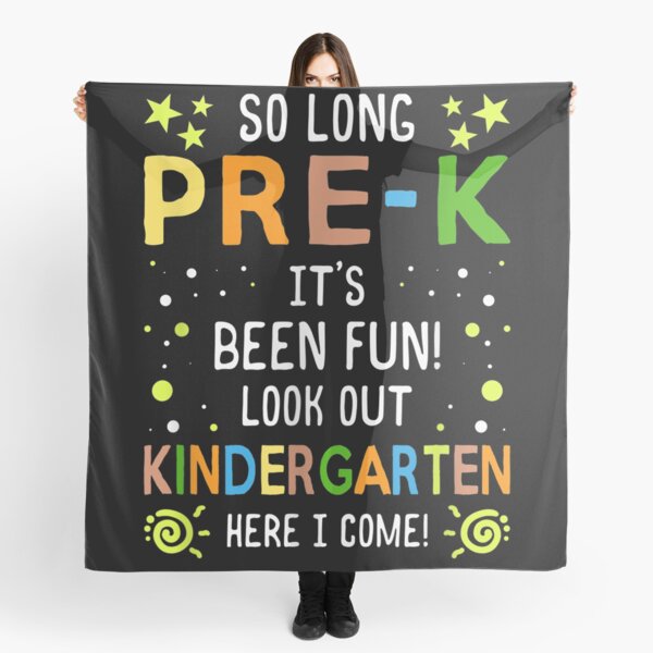Item preview, Kids So Long Pre-K Kindergarten Here I Come Graduation designed and sold by ElizabethxJime.