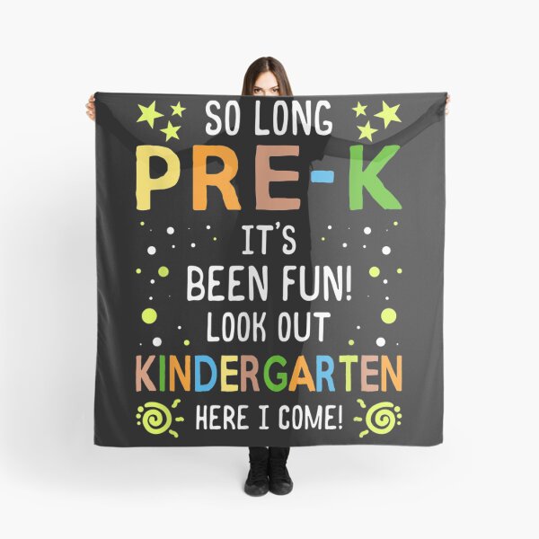 Item preview, Kids So Long Pre-K Kindergarten Here I Come Graduation designed and sold by ElizabethxJime.
