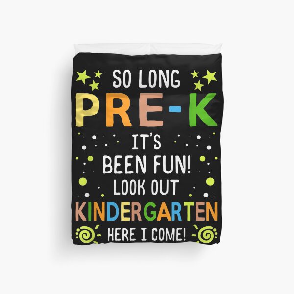 Item preview, Kids So Long Pre-K Kindergarten Here I Come Graduation designed and sold by ElizabethxJime.