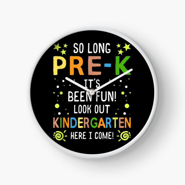 Item preview, Kids So Long Pre-K Kindergarten Here I Come Graduation designed and sold by ElizabethxJime.