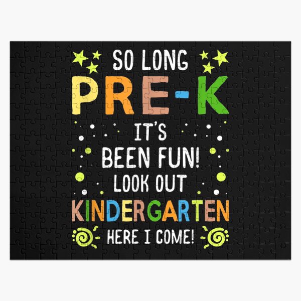 Item preview, Kids So Long Pre-K Kindergarten Here I Come Graduation designed and sold by ElizabethxJime.