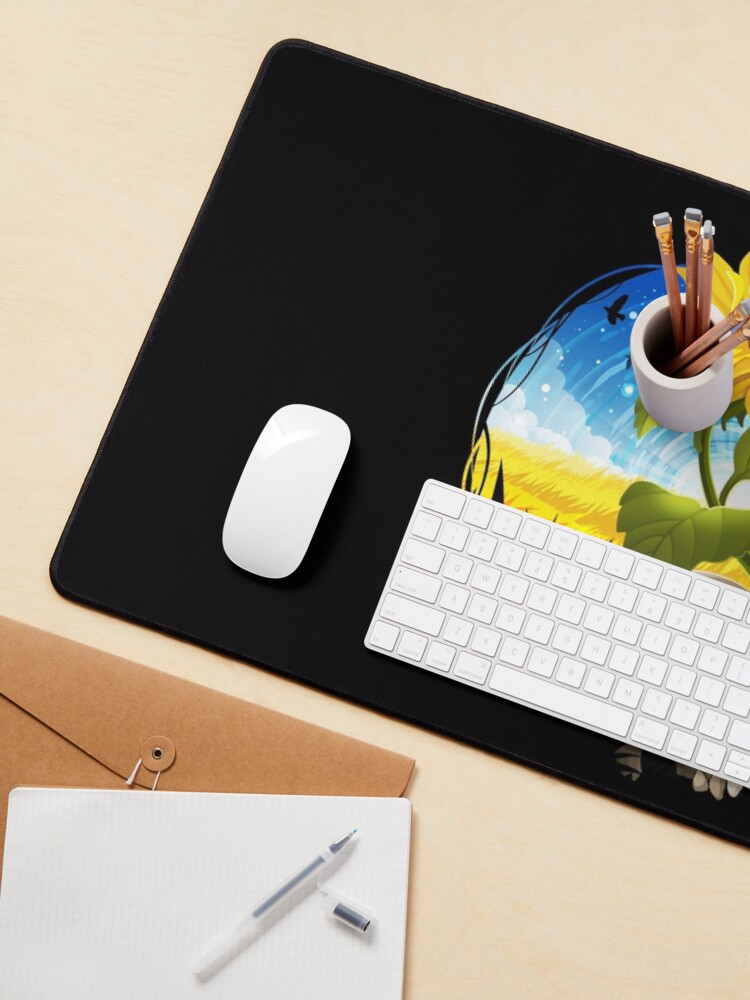 Alternate view of Stand With Ukraine Mouse Pad