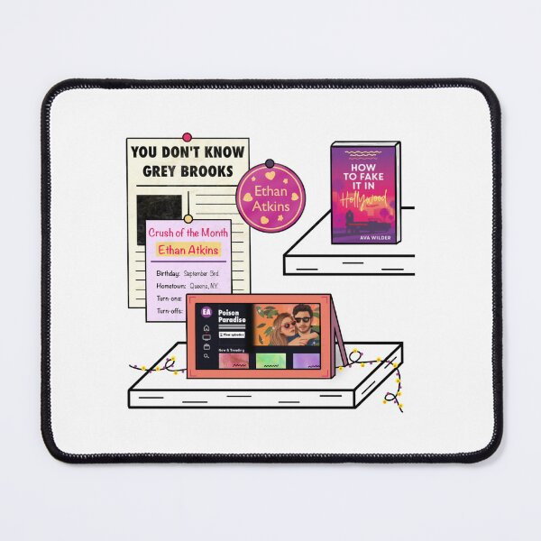 Item preview, How To Fake It In Hollywood - Ava Wilder designed and sold by bookshelfsketch.