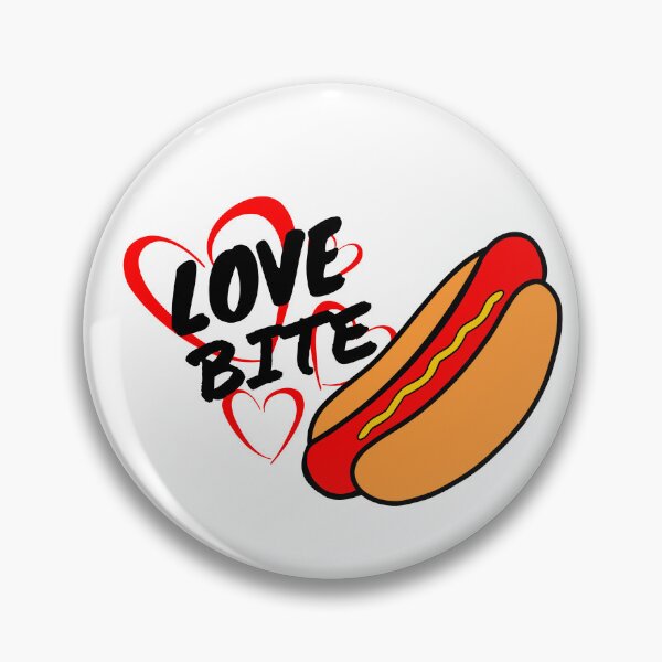 Item preview, Love Bite - Hot Dog Eating Contest designed and sold by Restless Mortal.