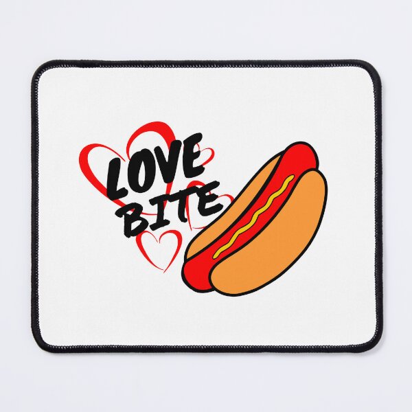 Item preview, Love Bite - Hot Dog Eating Contest designed and sold by Restless Mortal.